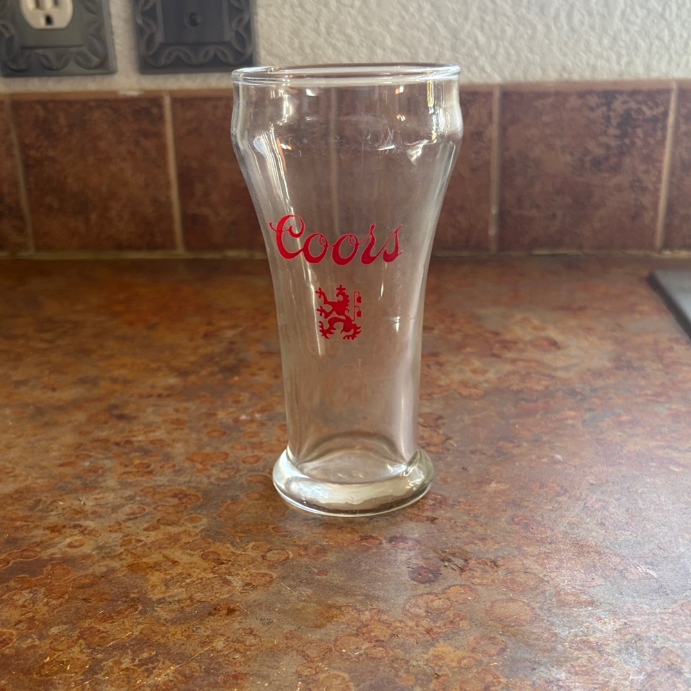 Little Vintage Coors Glass